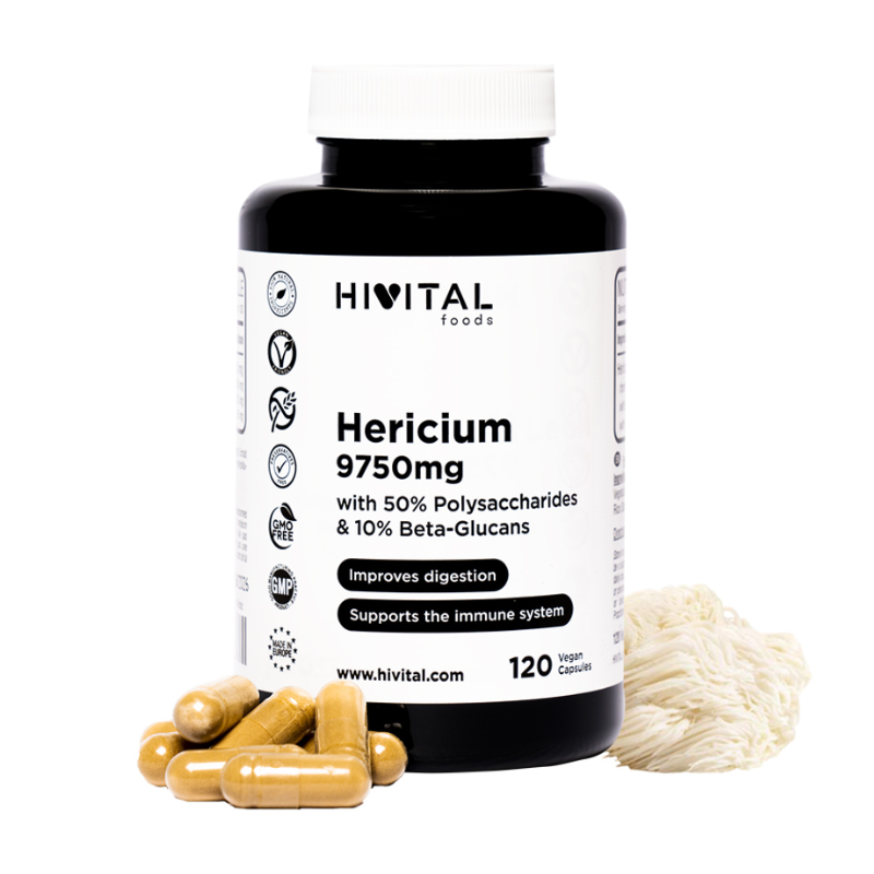 HIVITAL MELENA DE LEÓN 9750 MG | 120 CÁPSULAS VE