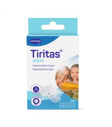 TIRITAS AQUA 20 UD 3 TAMAÑOS