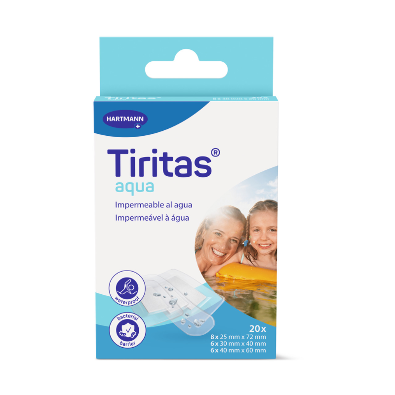 TIRITAS AQUA 20 UD 3 TAMAÑOS
