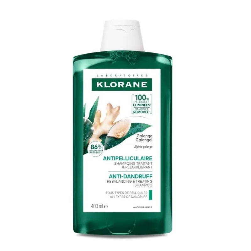 KLORANE GALANGA CHAMPU ANTICASPA EQUILIBR 400 ML