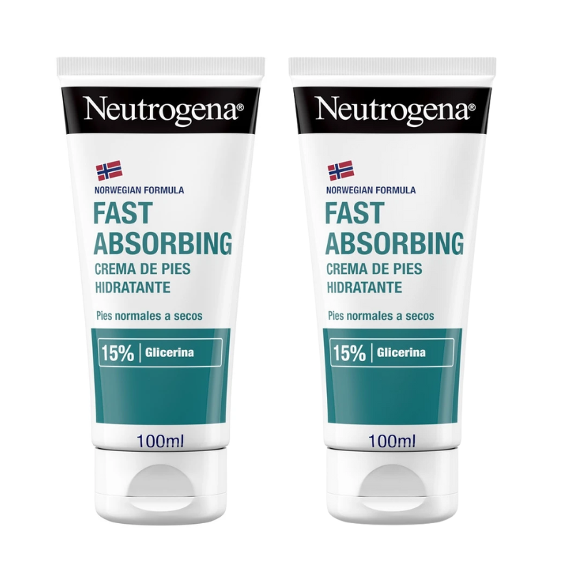 NEUTROGENA PIES CREMA ABSORCION INMEDIATA DUPLO