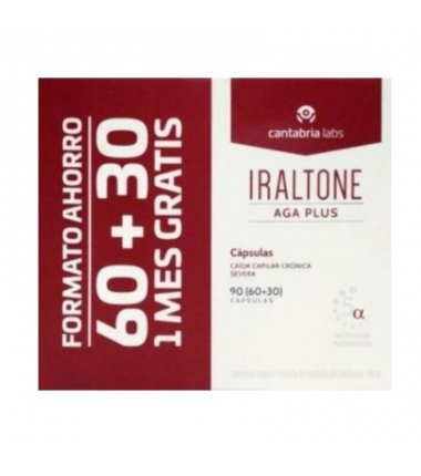 IRALTONE AGA PLUS 60+30 CAPSULAS