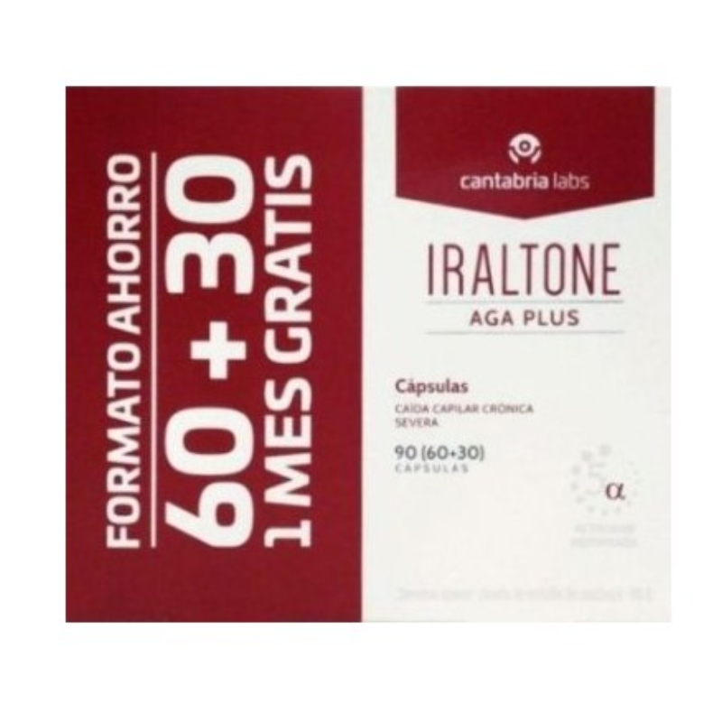 IRALTONE AGA PLUS 60+30 CAPSULAS