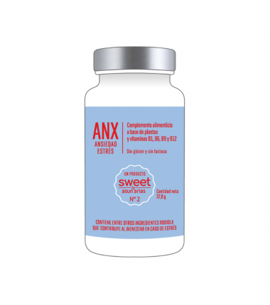 SWEET BY ASUN ARIAS ANX ANSIEDAD ESTRES 60 CAPS