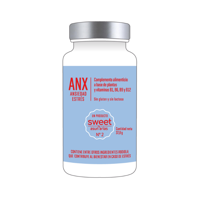 SWEET BY ASUN ARIAS ANX ANSIEDAD ESTRES 60 CAPS