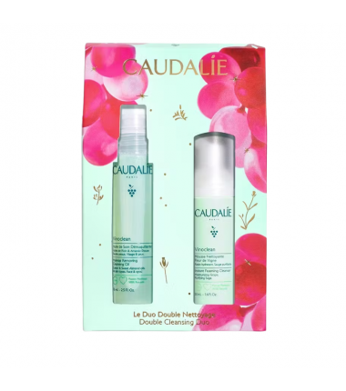 CAUDALIE VINOCLEAN DOBLE ACEITE 75 ML+ESPUMA 50M