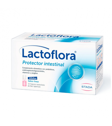 LACTOFLORA PROTECTOR INTESTINAL ADULTO 10 VIALES