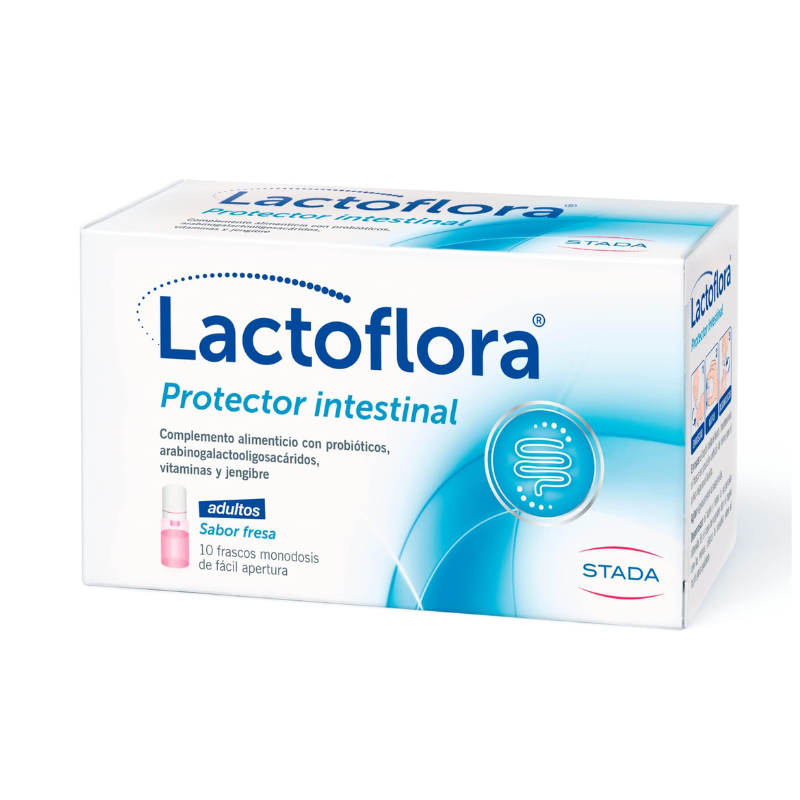 LACTOFLORA PROTECTOR INTESTINAL ADULTO 10 VIALES