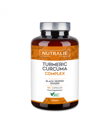 NUTRALIE TURMERIC CURCUMA COMPLEX 120 CAPSULAS