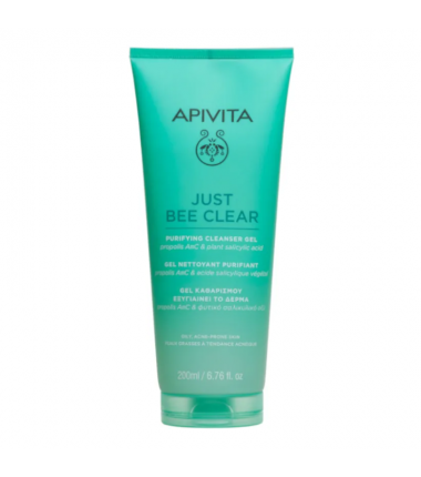 APIVITA JUST BEE CLEAR GEL LIMPIADOR 200 ML