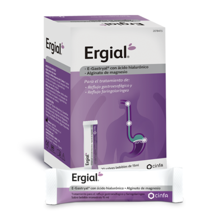 ERGIAL 20 SOBRES BEBIBLES 15 ML